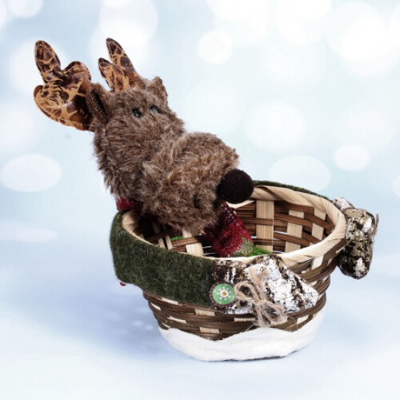 Candy Storage Basket, Christmas Gift Basket